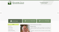 Desktop Screenshot of lech.med.br